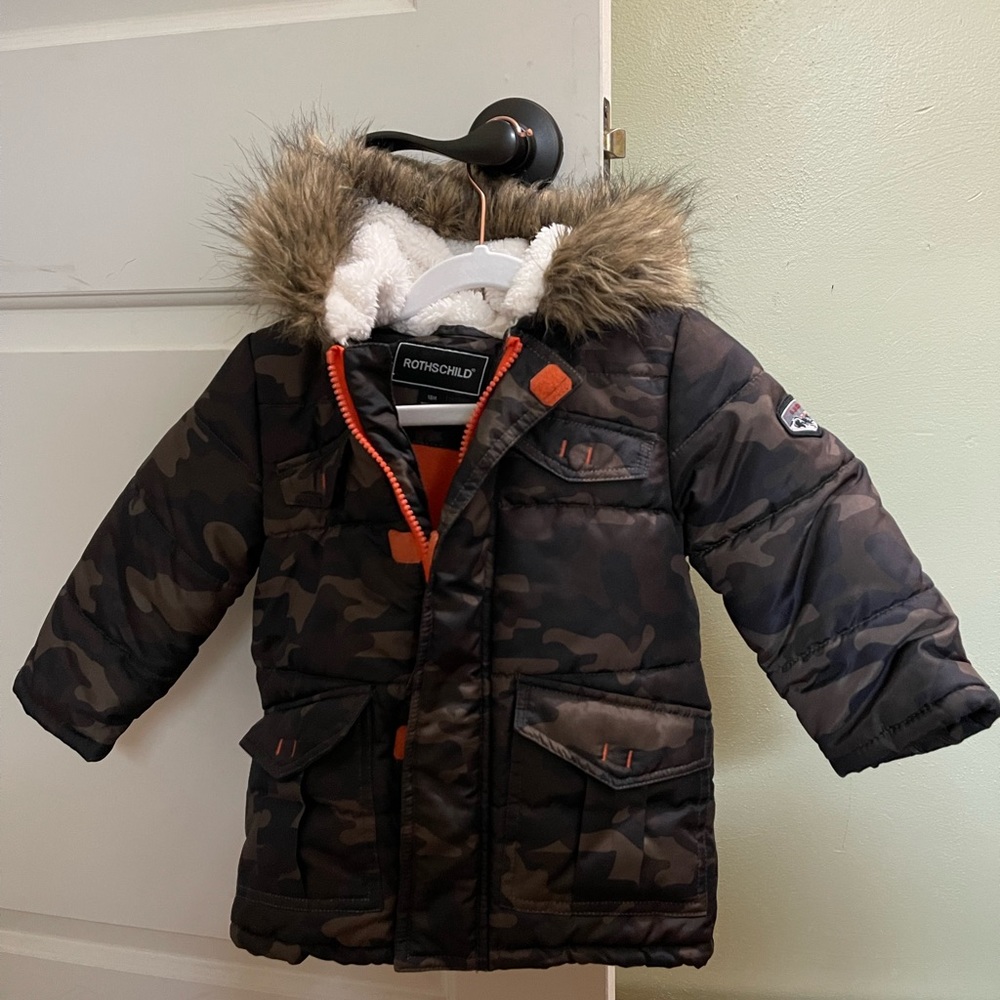 Rothschild Fall Toddler jacket with hood